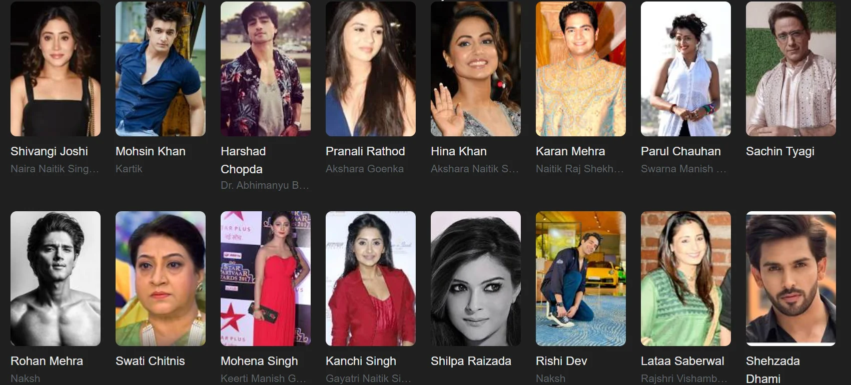 YRKKH Serial Cast